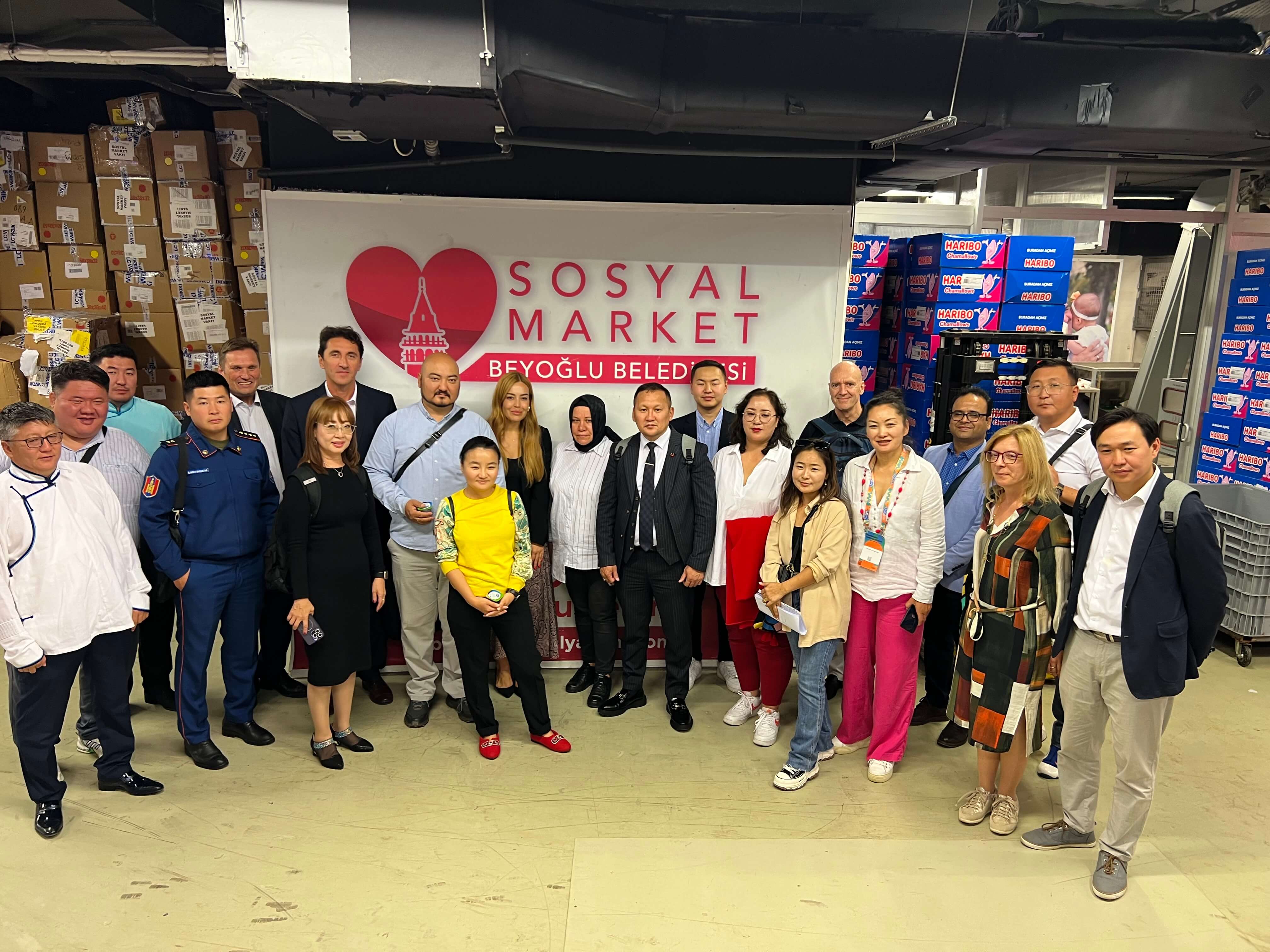 Moğolistan Heyetinden Ziyaret